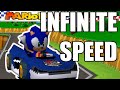 Infinite Speed Mario Kart (With a Sonic Mod)