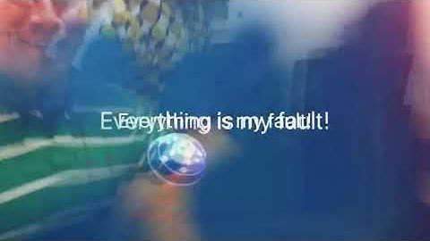 Is that my fault!? Everything in life is my own fault... Inspiring motivation that