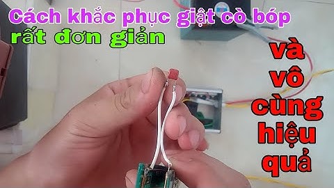 Chia sẻ cách khắc phục giật cò bóp kích cá rất đơn giản mà vô cùng hiệu quả LH 0348848062 để đặt máy