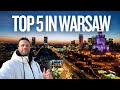 Top 5 Things To Do in Warsaw 🇵🇱