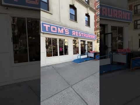 Famous Tom’s Restaurant in NYC from Seinfeld 👍