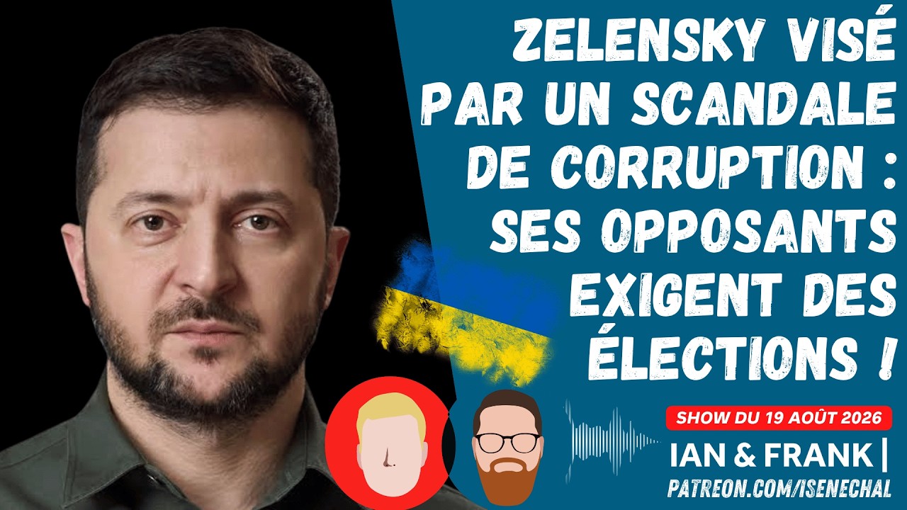 ZELENSKY visé par un scandale de CORRUPTION : ses opposants exigent des ÉLECTIONS ! 🇺🇦