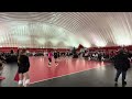 Impact 15-2 Pink vs. Mission 15 White (2nd Set 25-8)