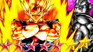 HE ACTUALLY COOKS!!! ULTRA SUPER VEGITO THRIVES AGAINST ULTRA GOLDEN FRIEZA | Dragon Ball Legends