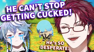 Octavio CAN’T STOP getting CUCKED in Jurard’s TOMODACHI LIFE!【Holostars | Jurard T Rexford】