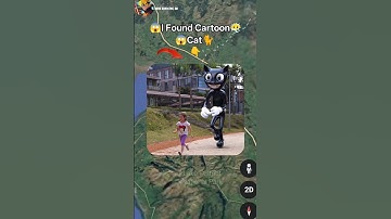 I Found Strange Cartoon Cat On Google Maps And Google Earth #trending #ytshorts #earth