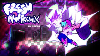 Friday Night Funkin : ANIMANIA - FRESH AMTREMIX (ft. d 4 r k w i n g e d) screenshot 1