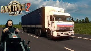 Поездка в Волгоград на Камазе 54115 - Euro Truck Simulator 2 на руле Fanatec ClubSport Поездка в Волгоград на Камазе 54115 - Euro Truck Simulator 2 на руле Fanatec ClubSport