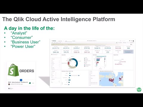 A Day in the life of a Qlik Cloud User - The Qlik Cloud Platform