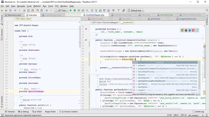 Zend Framework 3 tutorial 11: querying SQL as JSON objects