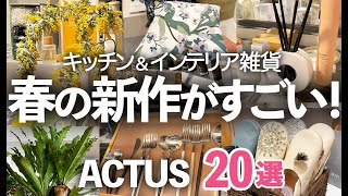 【春のACTUS新作】みんなコレを待っていた！待望のキッチン&インテリア雑貨20選/母の日/観葉植物/アクタス