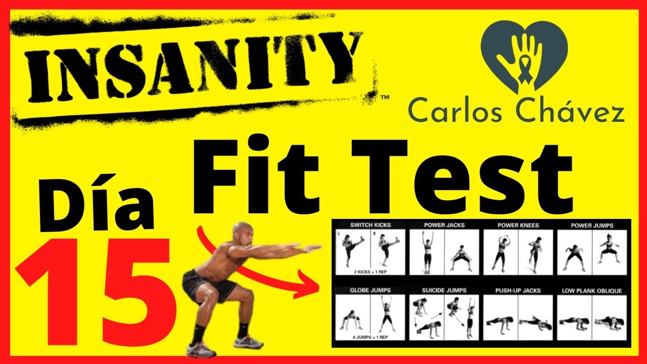 INSANITY Fit Test 2 COMPLETO EN ESPAÑOL [ABDOMMINALES] En VIVO Fit Test YouTube