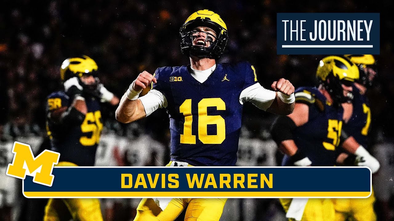 Spotlighting Davis Warren | Michigan Football | The Journey