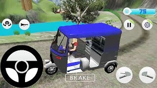 Auto Rickshaw Modern Uphill Driving Game || Tuk Tuk Auto Rickshaw Game || Rickshaw Taxi Games screenshot 3