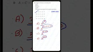 CMAT PYQs in 60 seconds | CMAT 2025 PYQs | Indices | #cmat2026 #cmatpreparation #cmat