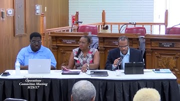 Departmental Operations Committee Meeting 9-25-17