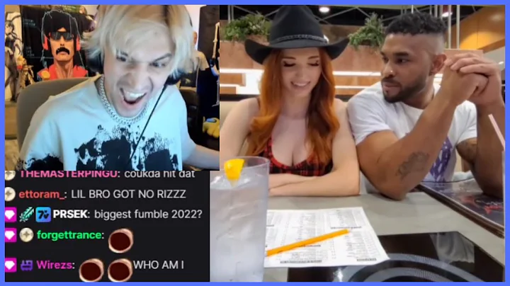 xQc reacts to Amouranth exposing him during date