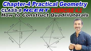 Exercise 4.2 Ch.4 Practical Geometry – NCERT Maths Class 8