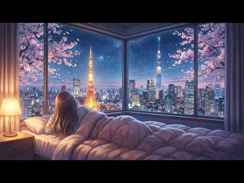 Spring nights are coming🌙 Gentle Sleep Induction Music | Sleep Music For Insomnia - Fall Asleep Fast