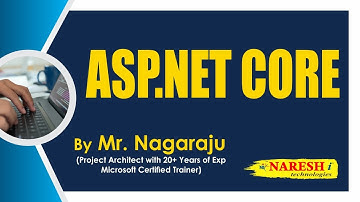 ASP.NET CORE Online Training Session - 1 by Mr.Nagaraju
