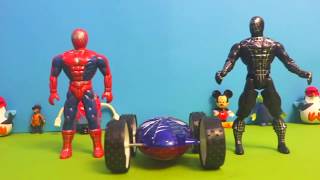 لعبة سبايدر مان الحقيقي الطيب و الشرير للاطفال العاب بنات و اولاد spiderman toy