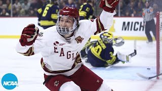 Boston College vs. Michigan: 2024 NCAA Frozen Four semifinal highlights