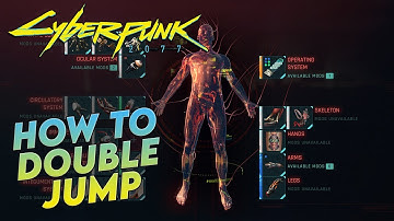 CYBERPUNK 2077 - HOW TO DOUBLE JUMP