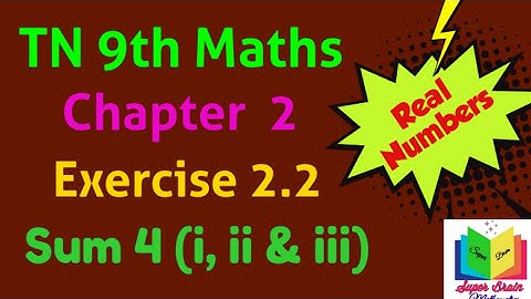 9th maths Chapter 2 Exercise 2.2 sum 4 (i, ii, iii) |Class 9 Ex. 2.2 sum 4 | Super brain mathematics