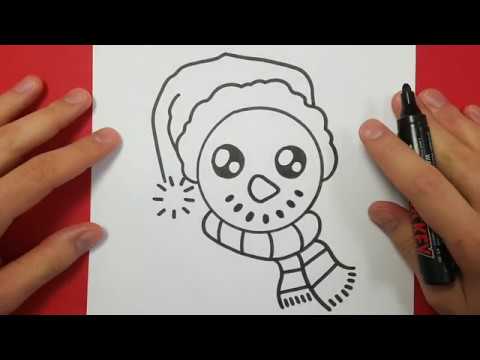 Come Disegnare Un Pupazzo Di Neve