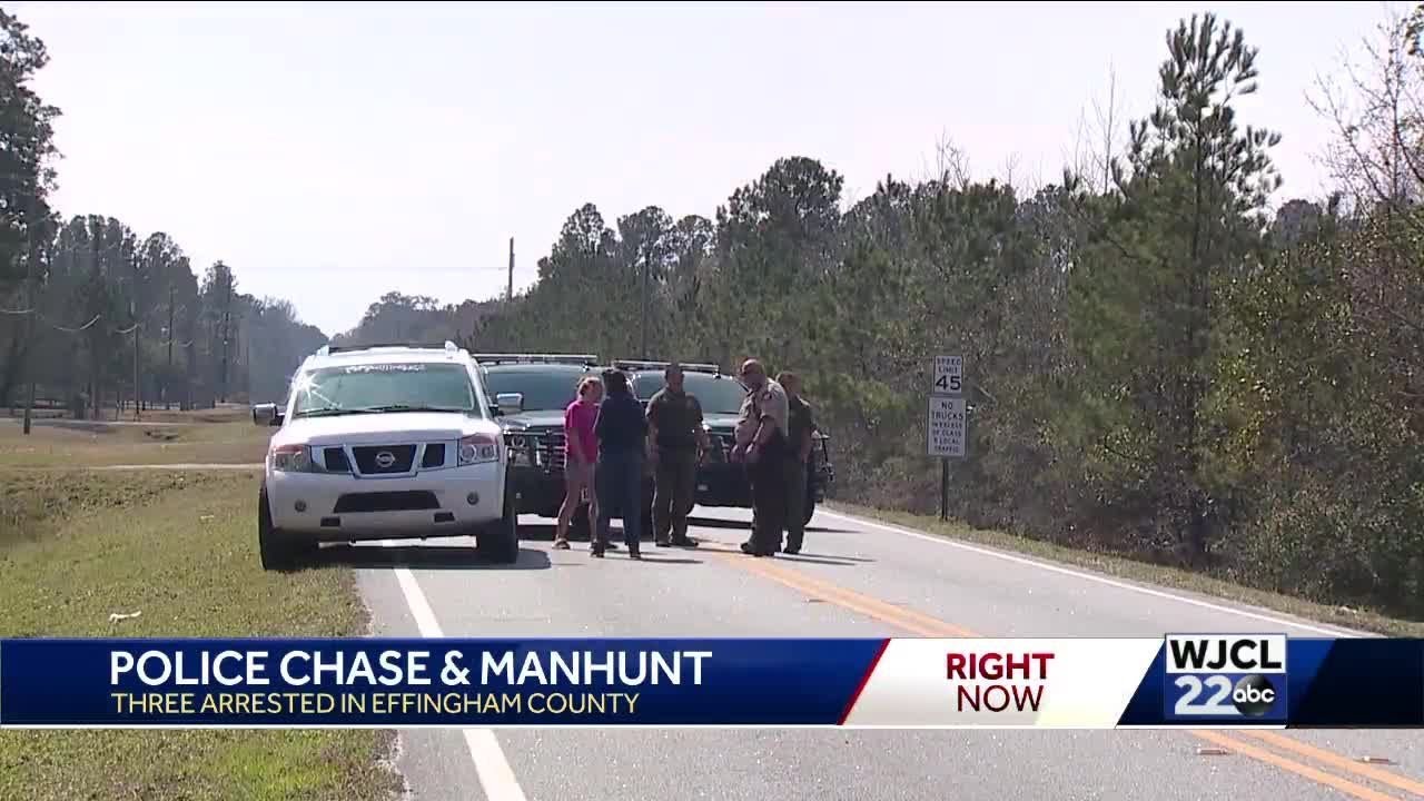 Effingham Co. police chase ends in the arrest of 3 people - YouTube