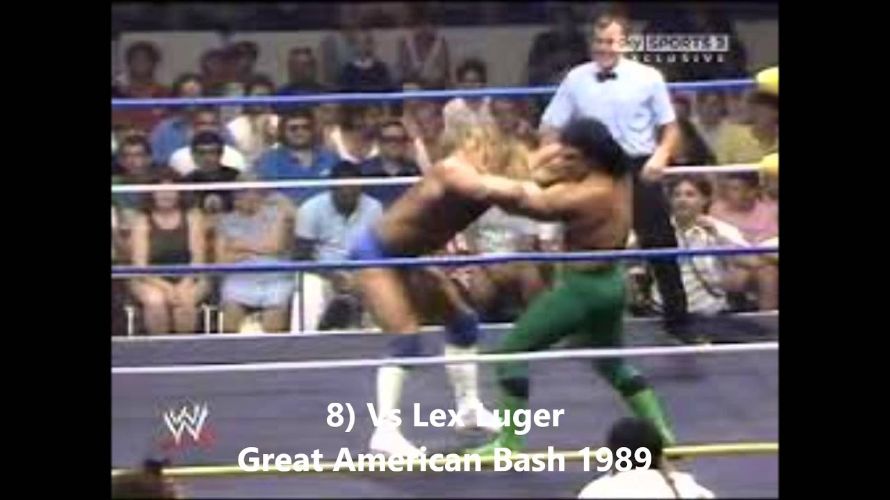 Top 15 Ricky Steamboat Matches YouTube