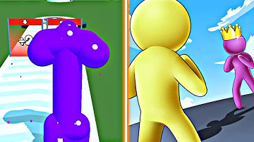 Tall Man Run 🆚 Giant Rush! Gameplay | Asmr gaming tonight | Android iOS Walkthrough Gameplay