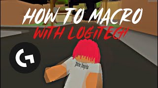 how to macro with logitech g hub | macro abuse 🌟