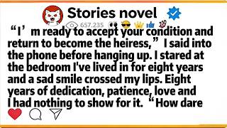 “I’m ready to accept your condition and return to become the heiress,” I said into the phone