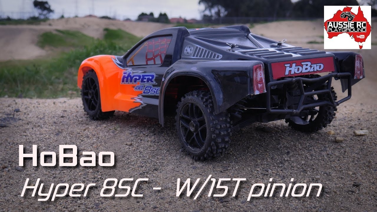HoBao Hyper 8SC 4WD SCT with 15T pinion 