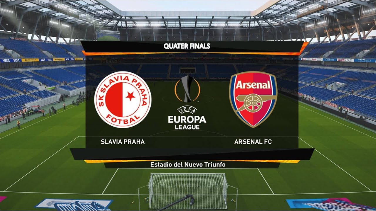 UEFA Europa League, QF, 2nd Leg, Slavia Praha v Arsenal FC