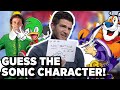 Sonic The Hedgehog Movie: Guess The Sonic Character With Jeff Fowler | Sonic The Hedgehog Interview