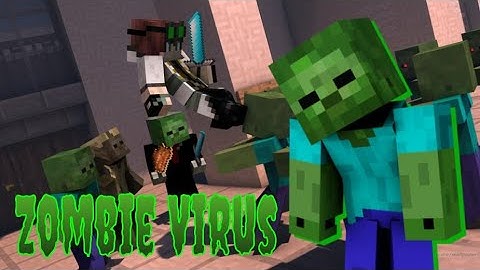 Minecraft Zombie Virus In One Command [1.16.1]