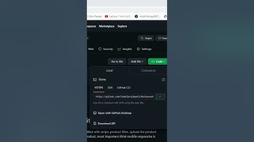 Hoe kloon je een GitHub-repository #shorts #javascript #github