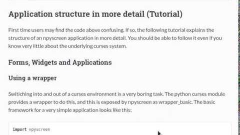 Python [npyscreen] 02 Beginning Forms
