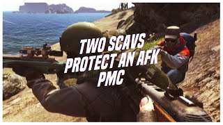 When Two Scavs Find An Afk Pmc On Lighthouse...