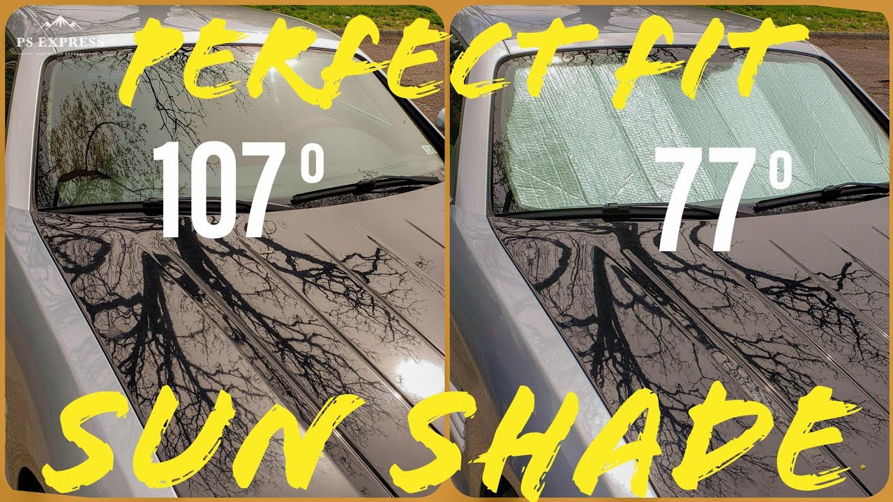 Make a Custom-fitted Sunshade : 8 Steps (with Pictures) - Instructables