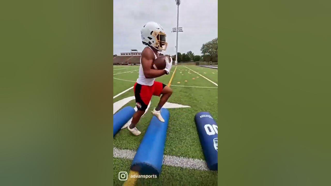 Running backs improve your agility with these drills..seasons almost