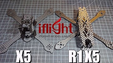 iFlight Frame Review : Race One X5 and Transframe X5
