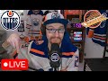 EDMONTON OILERS VS VANCOUVER CANUCKS LIVE | FAN REACTION &amp; COMMENTARY