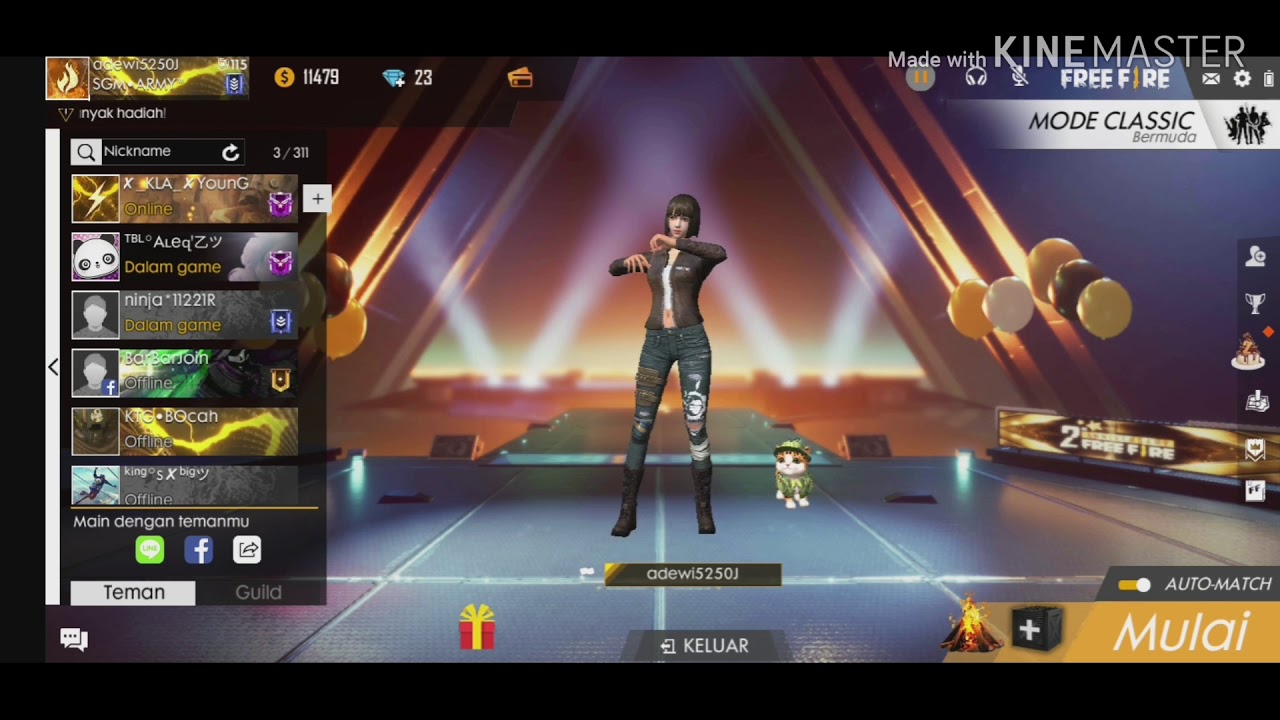 Cara Bermain Ff Solo Vs Squad Youtube