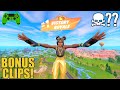 High Elimination Solo Win Gameplay in Fortnite + BONUS CLIPS!