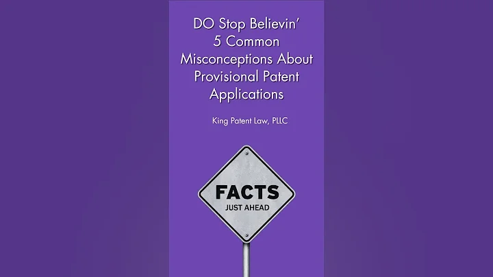 5 Common Misconceptions About Provisional Patent Applications - Intro  #patent