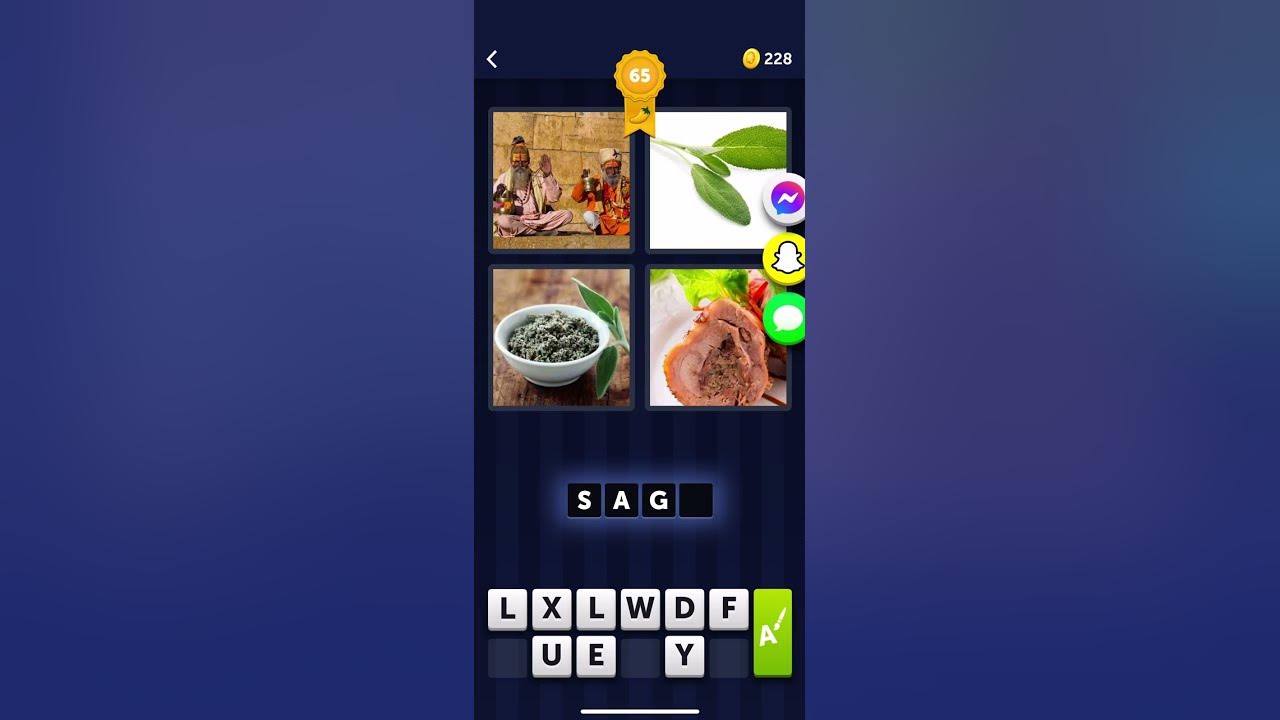 4 Pics 1 Word Level 65 - YouTube