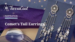 Comet&#39;s Tail Earrings Jewelry Making Demo